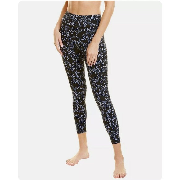 Sweaty Betty Pants - Sweaty Betty Women's Zero Gravity Blue Leggings Geometric High Waist SZ XXL